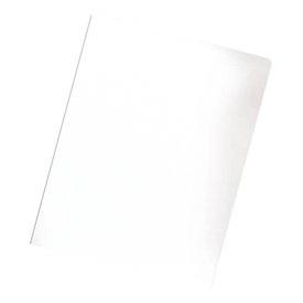 Linen Presentation Covers - Oversize, White, 50 pack__Linen White Ovr LF.png